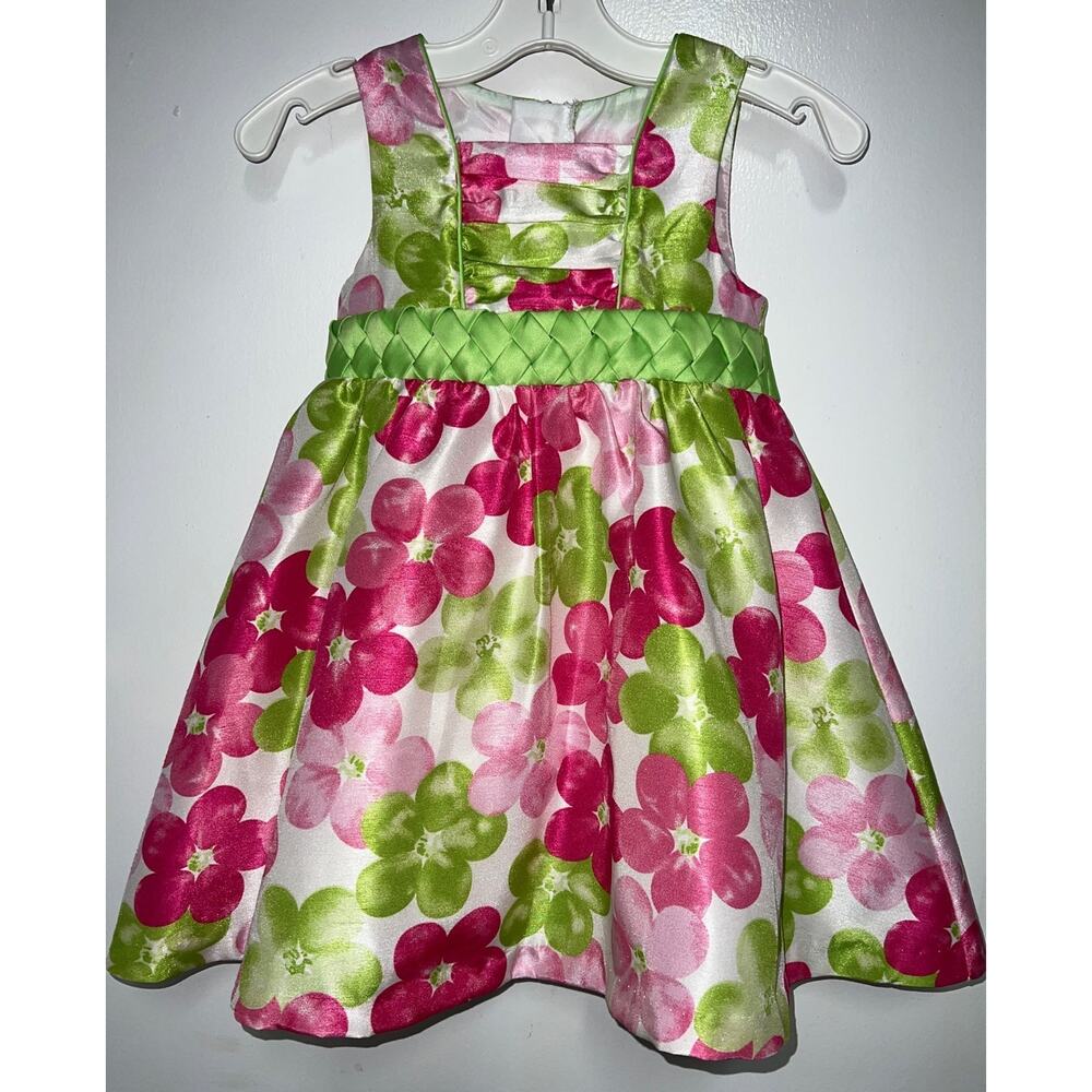 Girls Floral Dress Easter Spring 3T